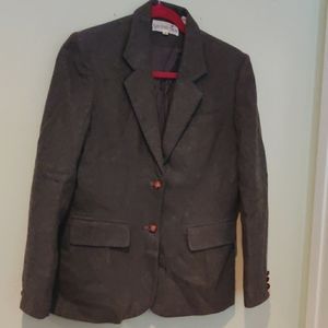Vintage wool suit coat